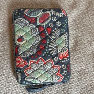 Vera Bradley Blue Quilted Pouch